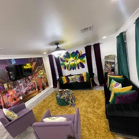 Mardigras Modern 4Bedrm Home Wi-Fi Free Parking New Orleans Exterior photo